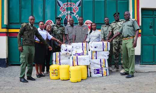 Kenya Prisons Service donation handover